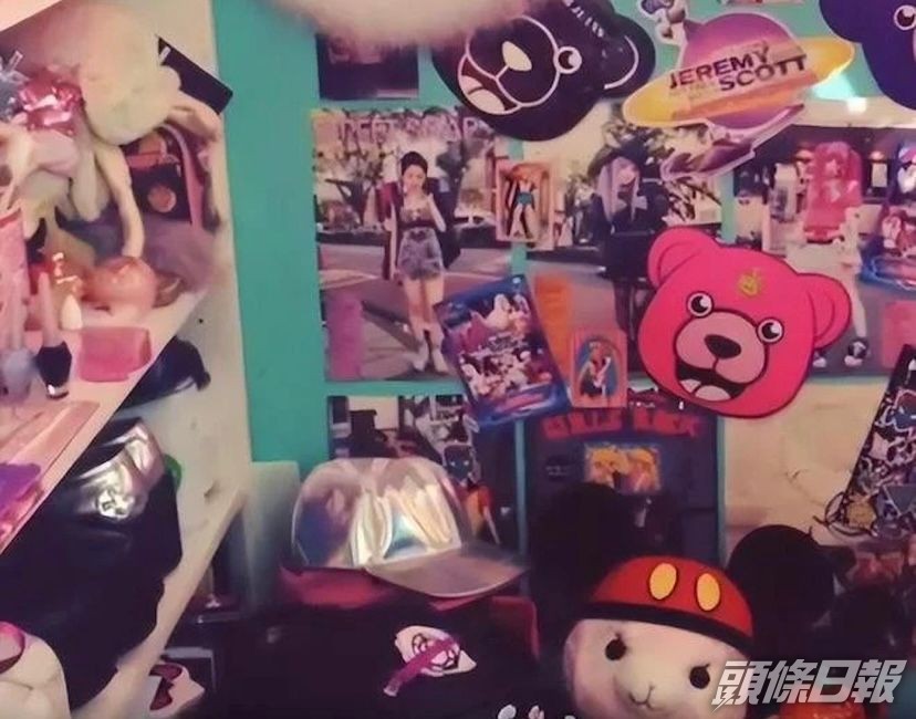 Andi拍攝屋企影片，力證她與卓林生活很好。